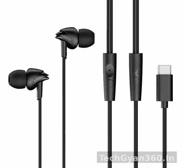 boAt Bassheads 300C Wired Type-C Earphones with mic