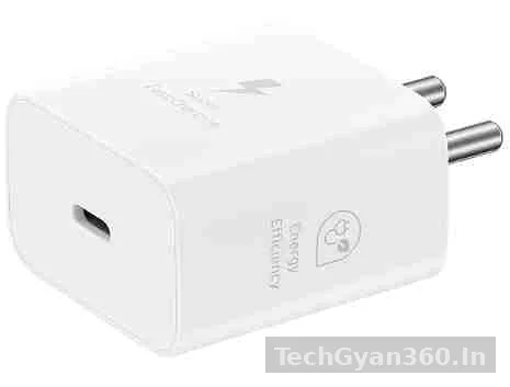 Samsung Original 25W USB Type-C Travel Adapter (without cable)