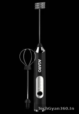 AGARO Royal Electric Milk Frother & Whisk, 3-speed